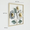 W-Yamini Abstract Metal Wall Decor in Multicolor Set of 1