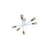 Six Head Sputnik White Mordern Chandelier
