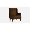 Ruby Accent Chair in Brown Colour