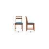 kria solid wood  4 seater Dining table in  Provincial Teak
