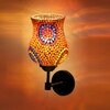 Devansh Metal Electric Wall Light in Black Colour with Multi Shade Count of 1 Light