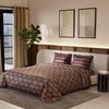 Stoa Paris Satin Comforter Set for King Size Bed 300TC Premium Bedding Ruby Affair