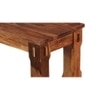 Douglas  Sheesham Wood Bench In Provincial Teak Finish