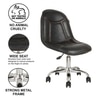 Beautiful Leatherette Dining Chair in Black Colour