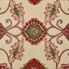 Presto Cream Traditional Hand Tufted Wool Carpet 5X7 Feet