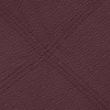 Franco 3 Seater Leather Sofa in Wine Colour