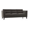 Lewis Sofa (Colour : Smoke Grey, Cushion : Soft, Seater : 3+2)
