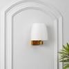 Elstead Single Arm Wall Light in Brass Finish