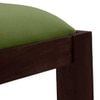 Oribi Dining Bench -Finish - Mahogany, Fabric- Avocado Green