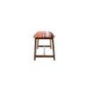 Euporia Solid Wood Bench In Provincial Teak Finish