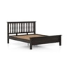 Raynor Solid Wood Queen Size Bed Without Storage (American Walnut Finish)