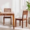 Mercury Solid Wood Dining Chair in Honey