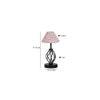 Tessa Multicolor cotton Table lamp with Iron Base