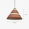 Japon Peach Handcrafted Hanging Lamp