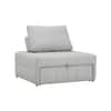 Scandinavian Monte Sofa Bed in Warm Grey Finish Pet Friendly