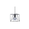 Nordic Black Vintage Metal Single Hanging Light