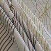 Eon Cream Abstract 400 TC Cotton Fitted Super King Size Bedsheet with 2 Pillow Covers – Threads