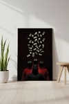 The Castle Decor Masked Rebel Street Art Wall Art Framed Painting 20x30 Inch