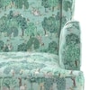 Genoa Wing Chair in Chitra Velvet Colour