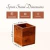 Wooden Spoon And Fork Holder