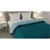 Falguni 
Ocean Blue-Teal Blue Solid 250 Gsm Microfiber Single Bed Comforter