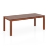 Atlas Solid Wood 8 Seater Storage Dining Table In Honey Finish