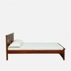 Zvya Solid Wood King  Size Bed Without Storage (Honey Finish)