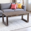 Hamstreet Sheesham Wood Coffee Table In Antique Grey Finish