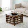 Montreal Sheesham Wood Coffee Table In Teak Finish
