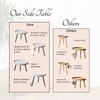 Metal Iron Side Table in Multicolor Colour