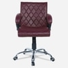 Vooilea Mid Back Executive Chair in Maroon Colour