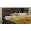 Aegiale Solid Wood King Size Drawer Storage Bed In Melamine Finish