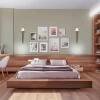 MABEL Single Arm Brass Wall Light