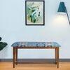 Krissvon Solid Wood Bench In Provincial Teak Finish