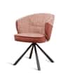 Briarwood Fabric Dining Chair in Pink Colour