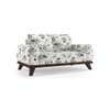 Granada Luxe 2 Seater Fabric Sofa in Adrian Velvet Colour