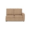 Apollo Sofa (Colour : Sandshell Beige, Cushion : Soft, Back Type : High Back, Seating Capacity : Left Aligned 2 Seater + Left Aligned Chaise + Ottoman)