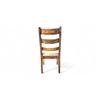 Newport Sheesham Wood   Set of 2 Dining Chairs in Jute Beige     TEAK FINISH