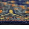 Mary Blue Violet Solid Hand-Tufted Wool 9X7 Feet Carpet