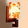 Devansh Solid Wood Electric Wall Light in Multi Colour with Multi Shade Count of 1 Light