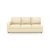 Apollo Compact Sofa (Colour : Cream, Cushion : Soft, Seating Capacity : Right Aligned 3 Seater + Right Aligned Chaise)