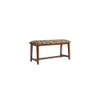 Silzar Solid Wood Bench In Provincial Teak Finish