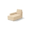 Apollo Compact Sofa (Colour : Birch Beige, Cushion : Hard, Back Type : High Back, Seating Capacity : Left Aligned 3 Seater + Left Aligned Chaise)