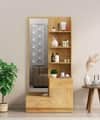 Hexa Red Wooden Dressing Table in Giant Wood Colour