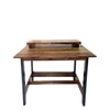 Asansol Sheesham Wood Study Computer Table In Teak Finish
