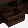 Sheesham Wood TV Unit in Scratch Resistant Provincial Teak Finish for TVs up to 65 Inches