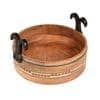 Rosho Fruit Basket Handcrafted in Mango Wood