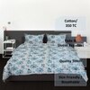 Threads Elegant Series Super Soft King Size flat Bedsheet 245 x275 cms
