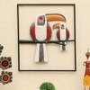 W-Amore Abstract Metal Wall Decor in Multicolor Set of 1