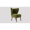 Fitz Accent chair Velvet in Mint Green Color